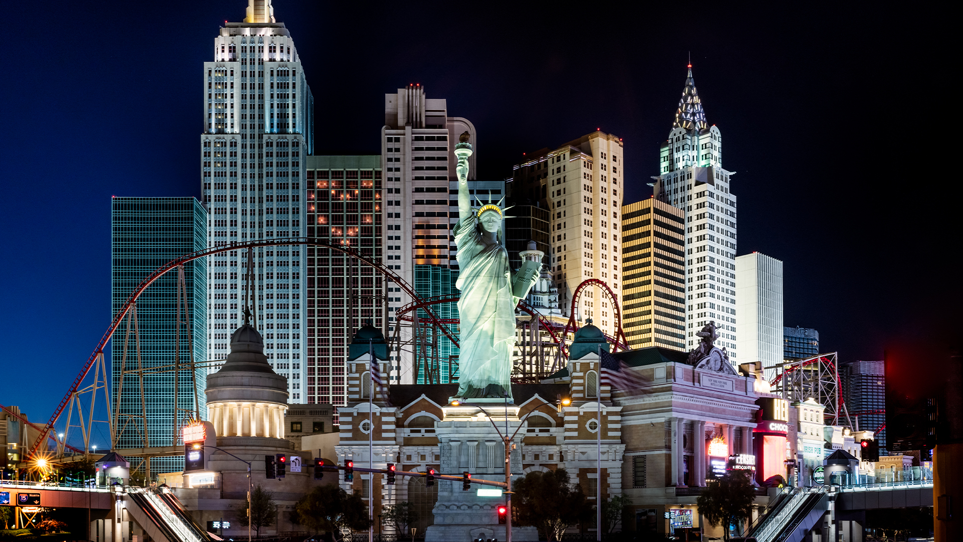 Las Vegas New York (Las Vegas roller coaster version