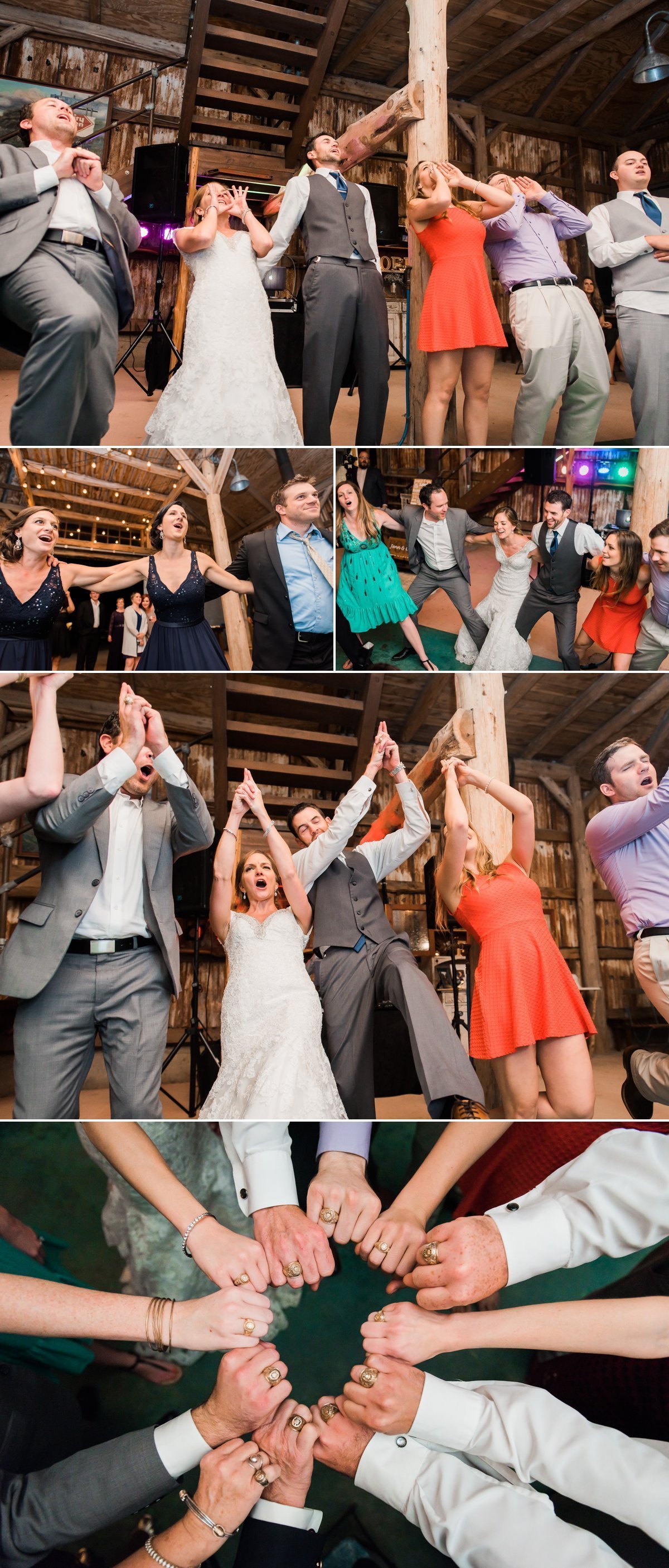 Montesino Ranch Wedding Reception Aggie War Hymn