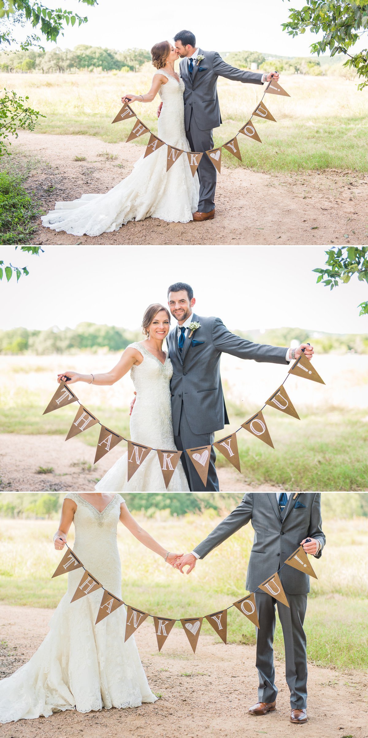 Montesino Ranch Wedding Thank you banner