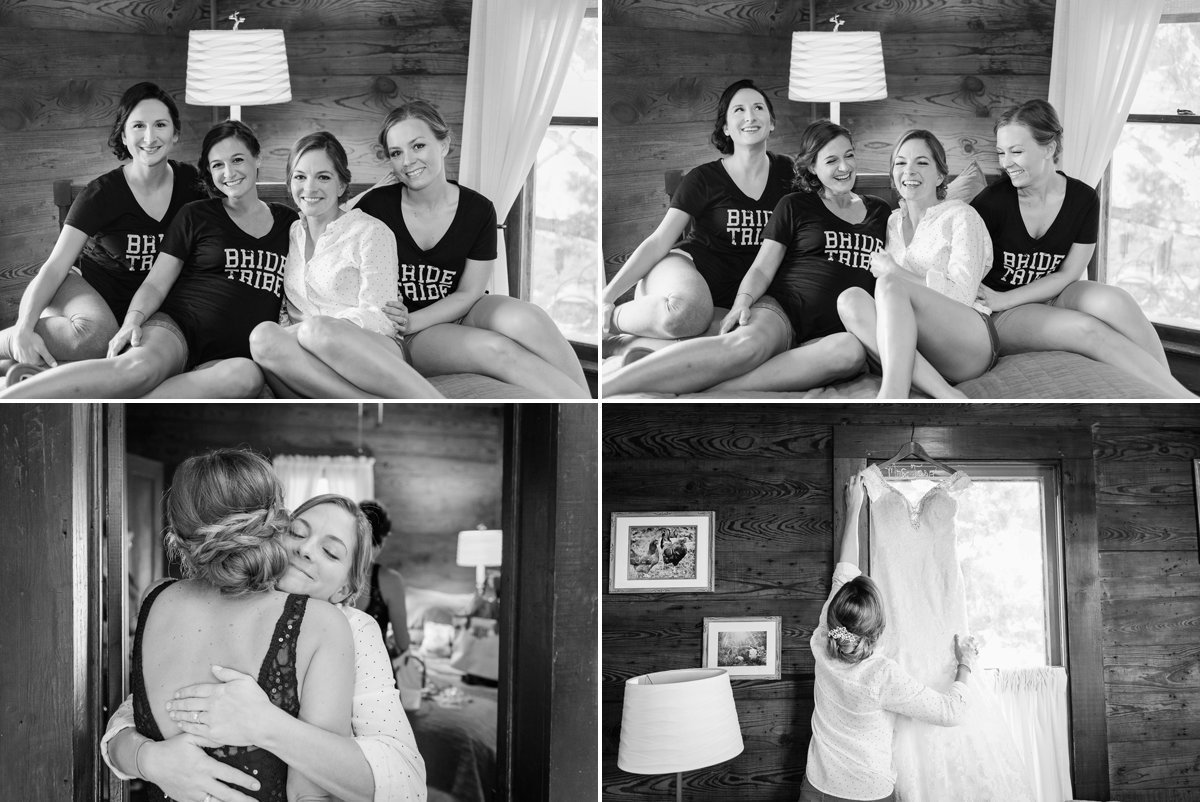 Montesino Ranch Wedding bride getting ready