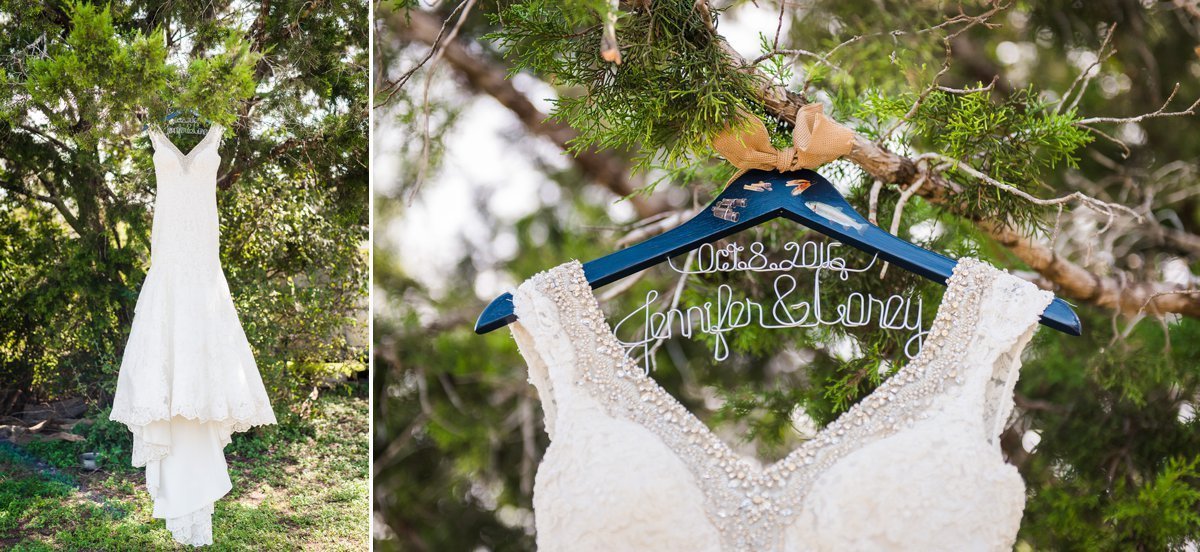 Montesino Ranch Wedding brides dress shot