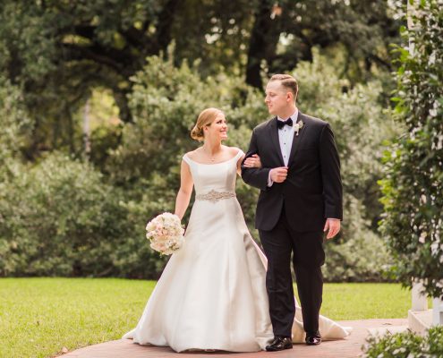 Houstonian Hotel Wedding Bride and Groom