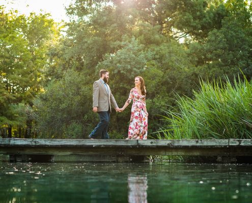 Houston Engagement Photos at Hermann Park