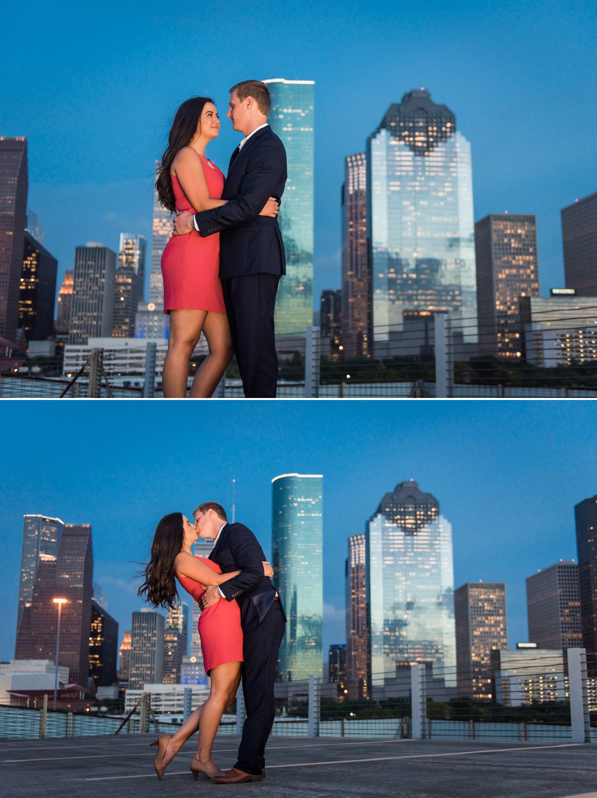 Aubrey-Chris Engagement photo in Houston by Nate Messarra