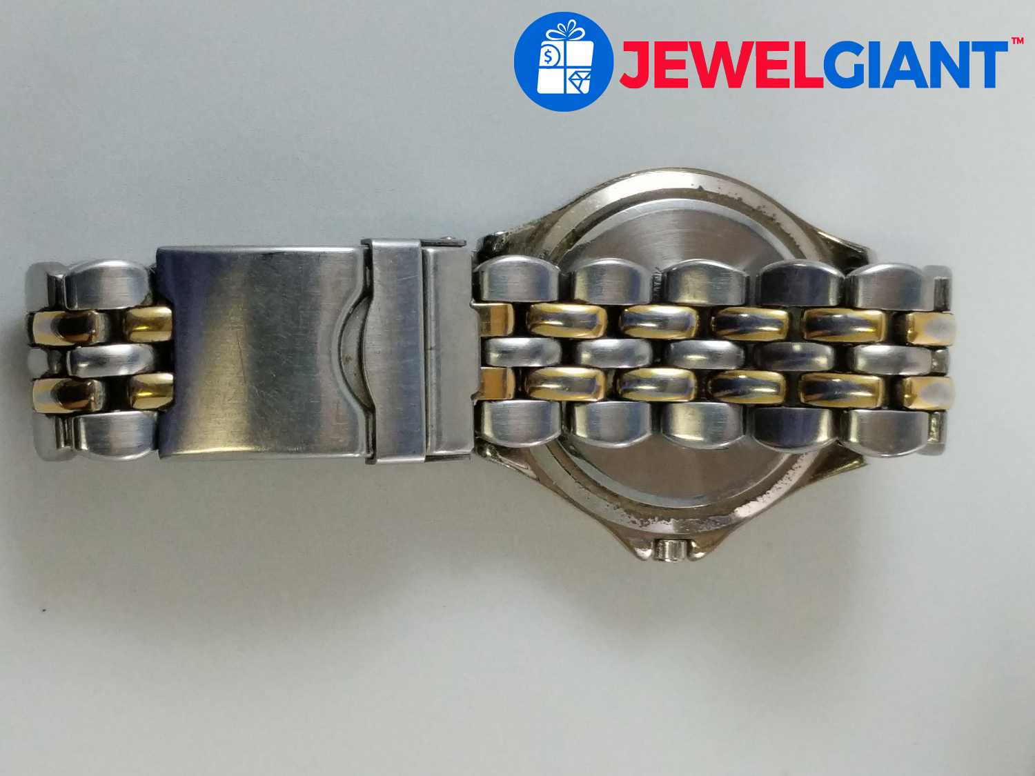 waltham watch base metal bezel stainless steel back