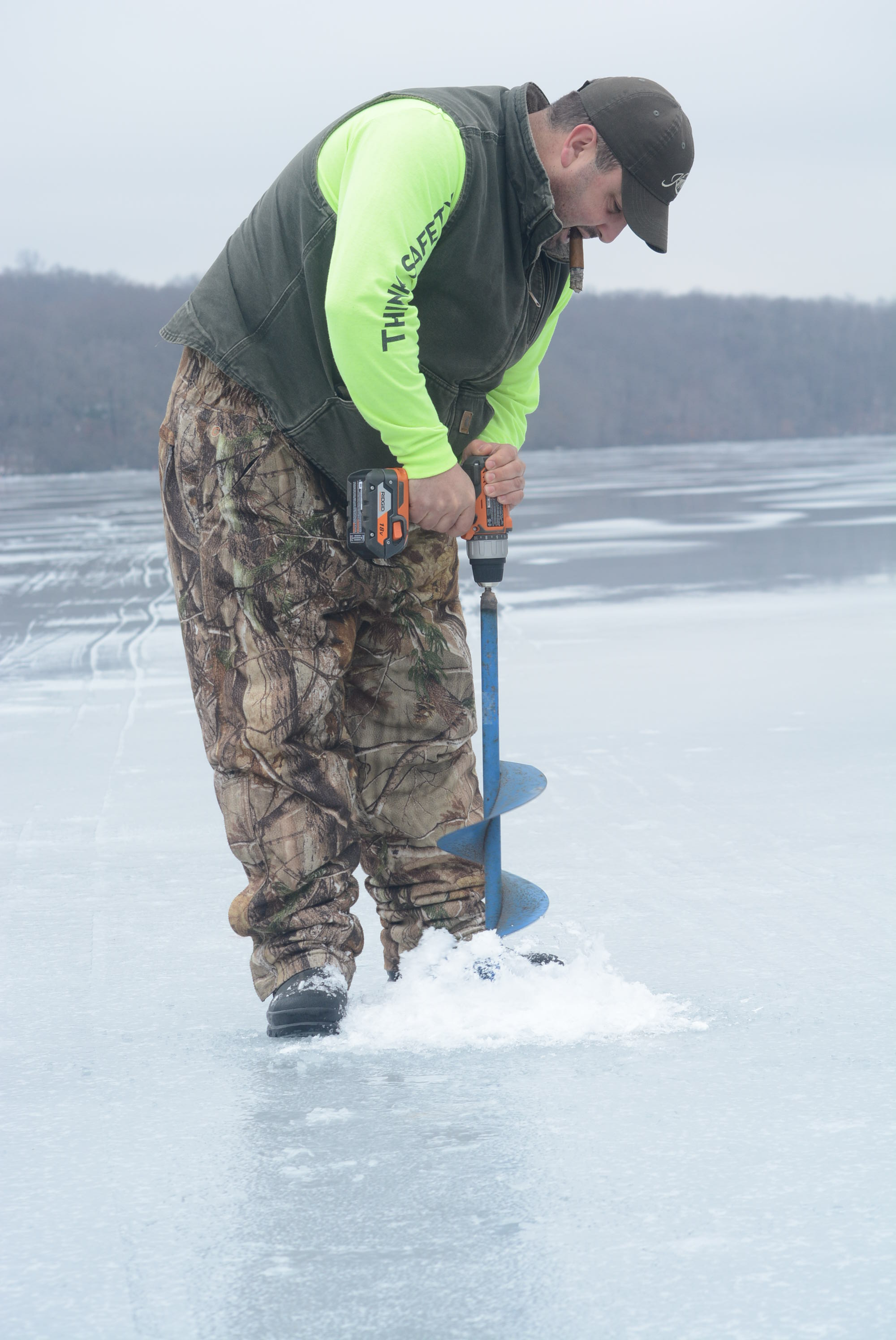 Solid Season For Ice Fishing On Taunton Lake The Newtown Bee
