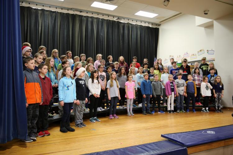 Hawley And Sandy Hook Students Sing Seasonal Songs The Newtown Bee