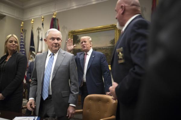 President Trump Voices His Displeasure With Attorney General Sessions