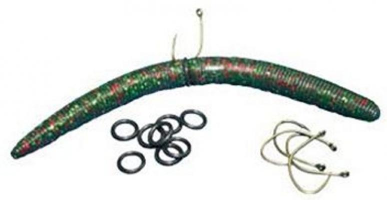 Wacky rig bass fishing clearance