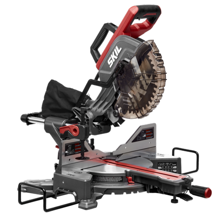 SKIL 15 Amps 10 in. Corded Dual-Bevel Sliding Compound Miter Saw Tool Only $299 MSRP