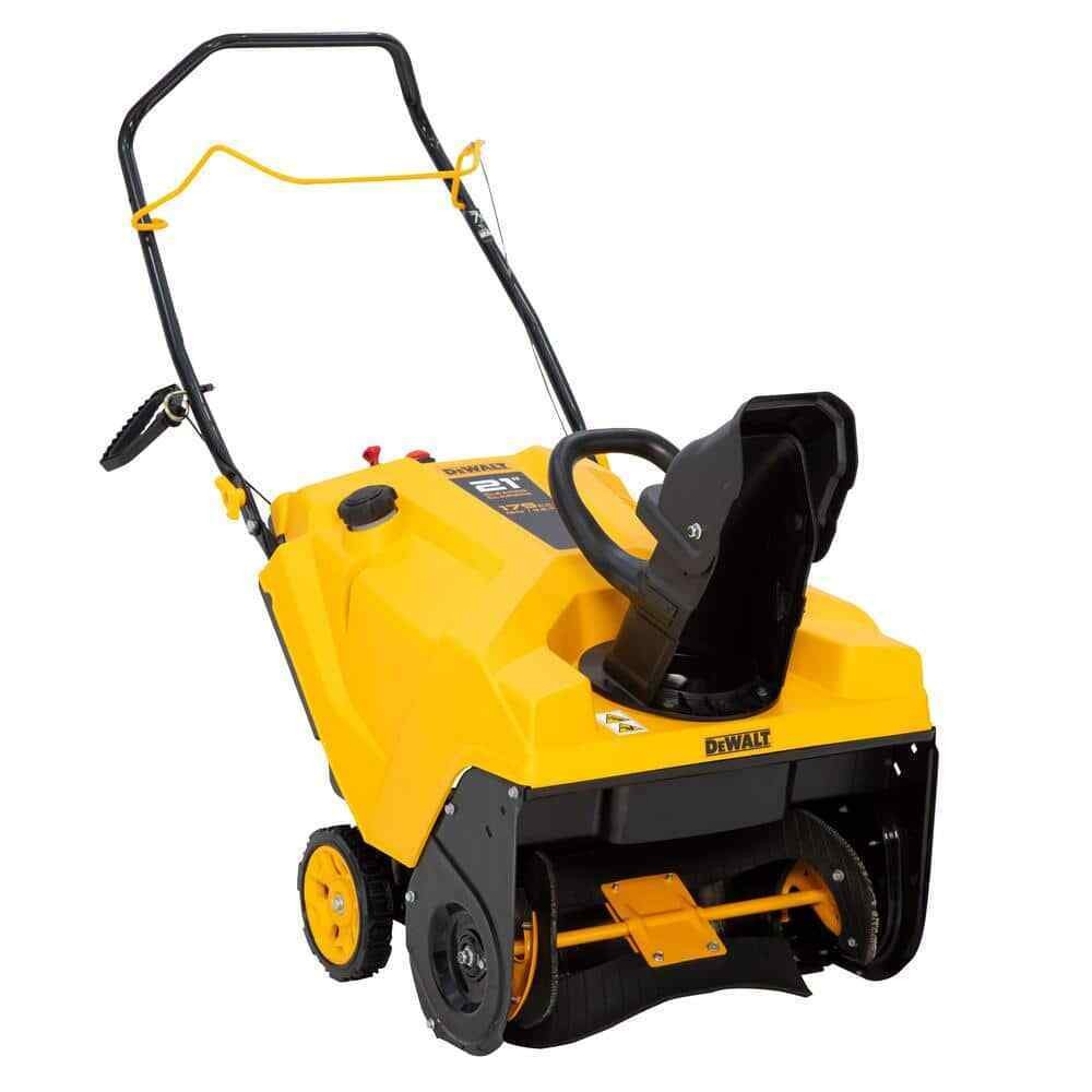 DeWalt 21 in. 179 Cc Single Stage Gas Auger-Propelled Snow Blower $812.61 MSRP