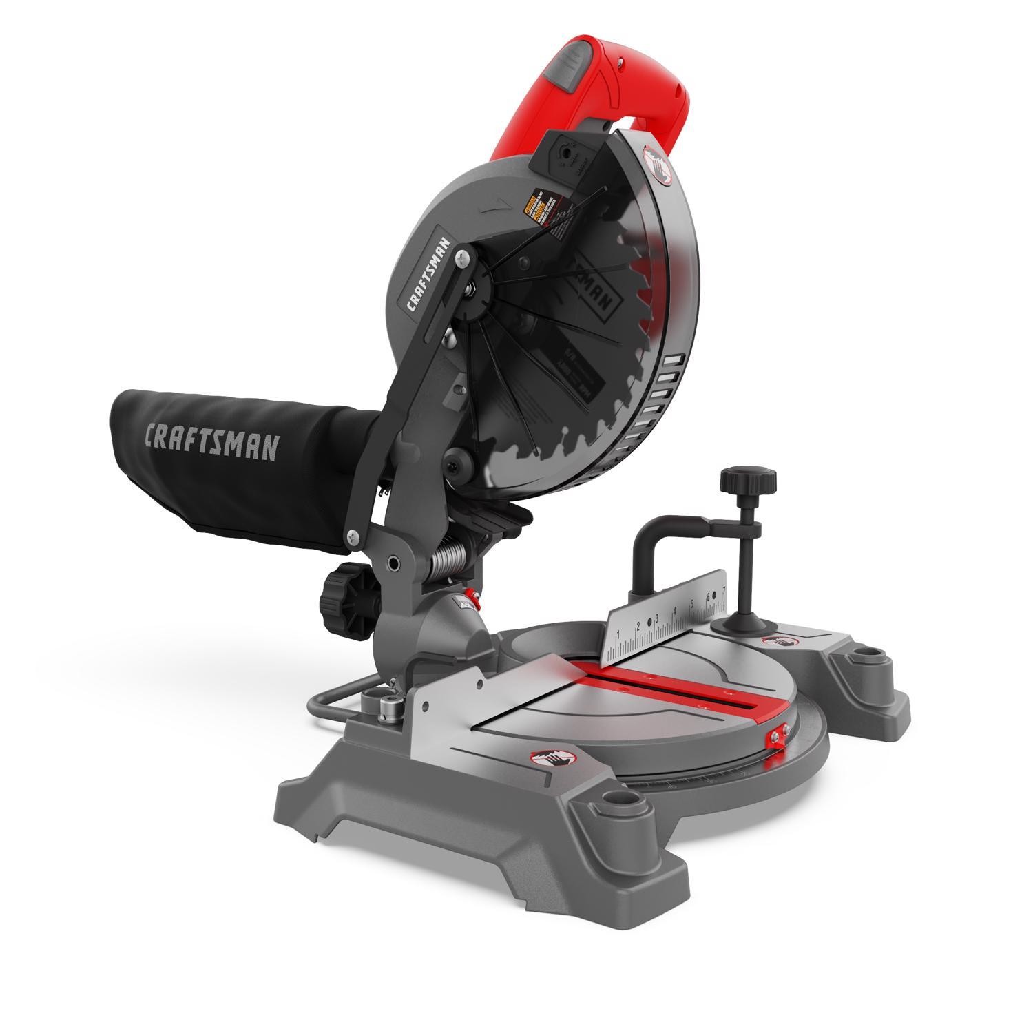 CRAFTSMAN 9 Amps 7-1/4 in. Corded Compound Miter Saw Tool Only $143.99 MSRP