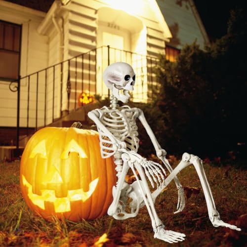 breesky Skeleton for Halloween Life Size: 5.4ft Realistic Human Skeleton $38.99 MSRP