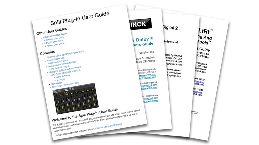 Neyrinck User Guides