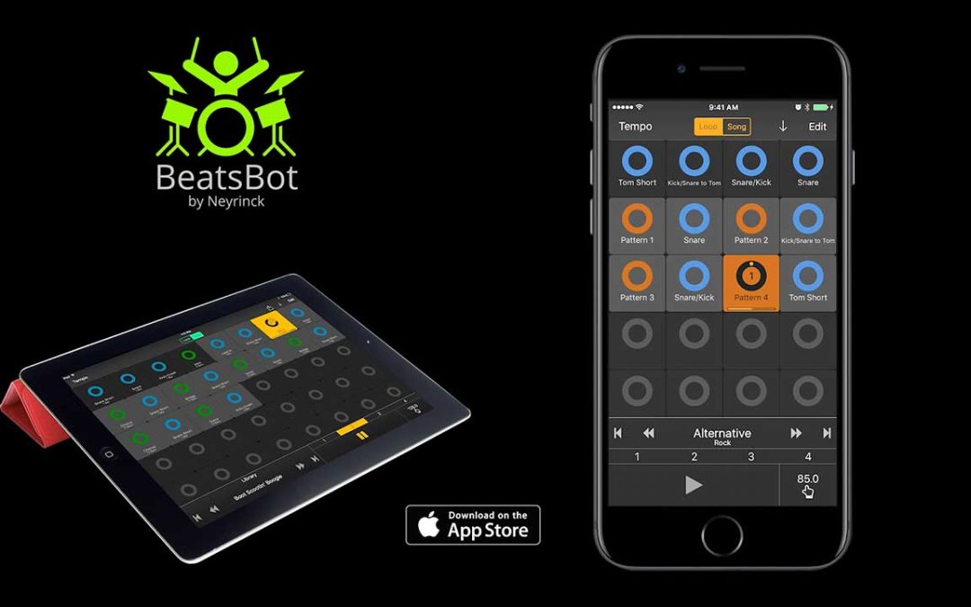 New BeatsBot iOS Drum Machine With Ableton-style Interface For Creative Music Making