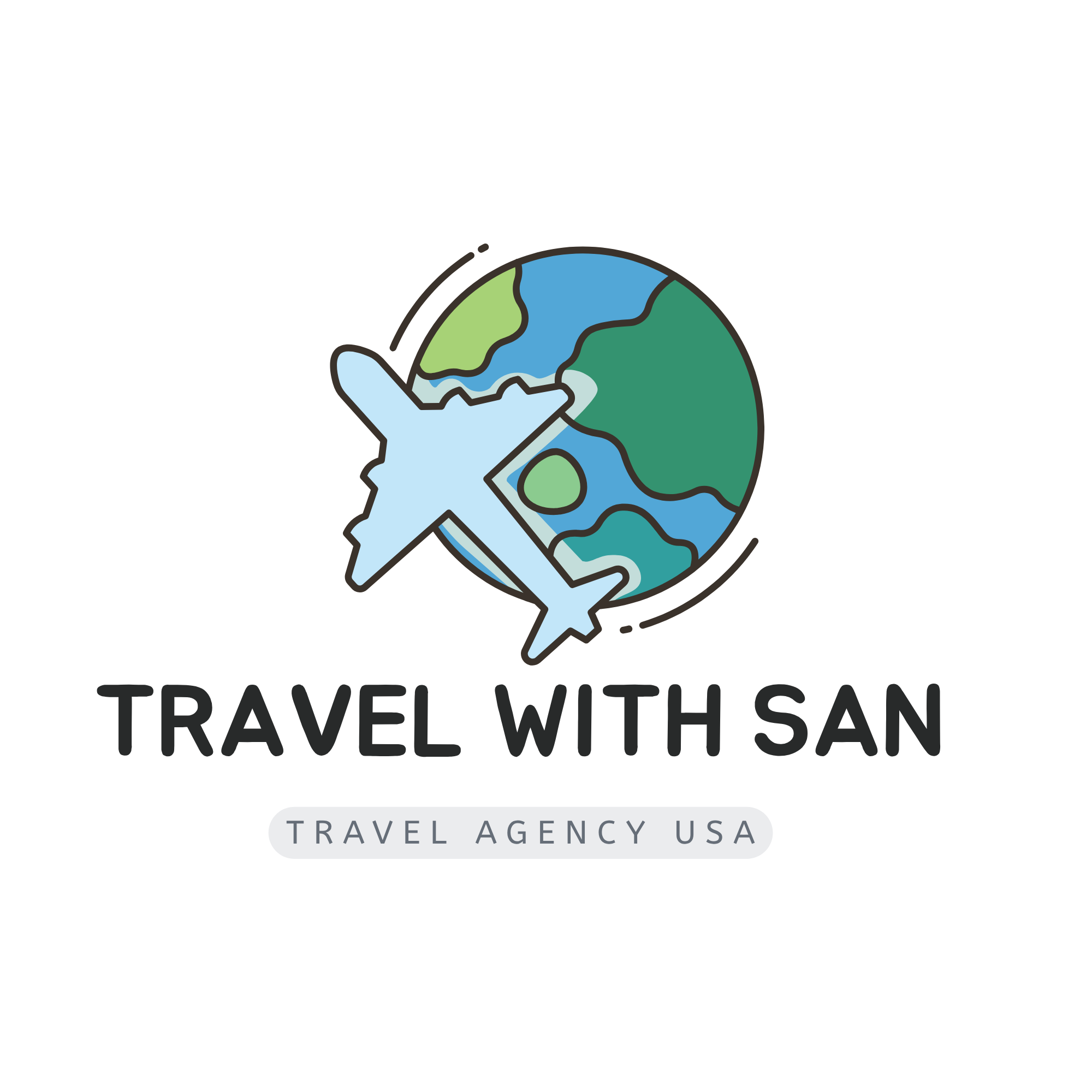 Travel With San Logo