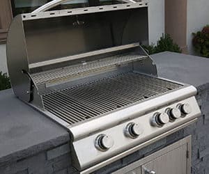 kitchen island grill