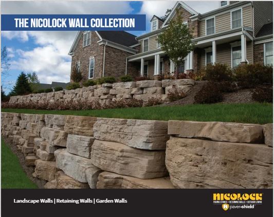 2021 Nicolock Wall Catalog Cover