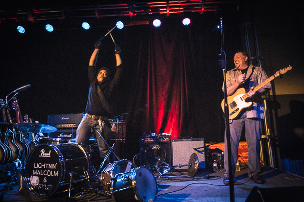 Lightnin' Malcolm & Stud.  Photo by Sundel Perry.