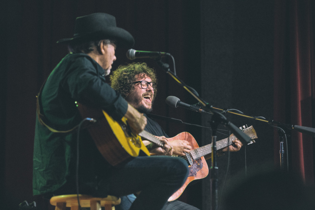 Bobby Bare & Bobby Bare, Jr.  Photo by Sundel Perry.