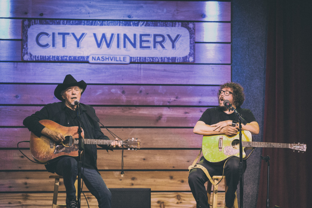 Bobby Bare & Bobby Bare, Jr.  Photo by Sundel Perry.