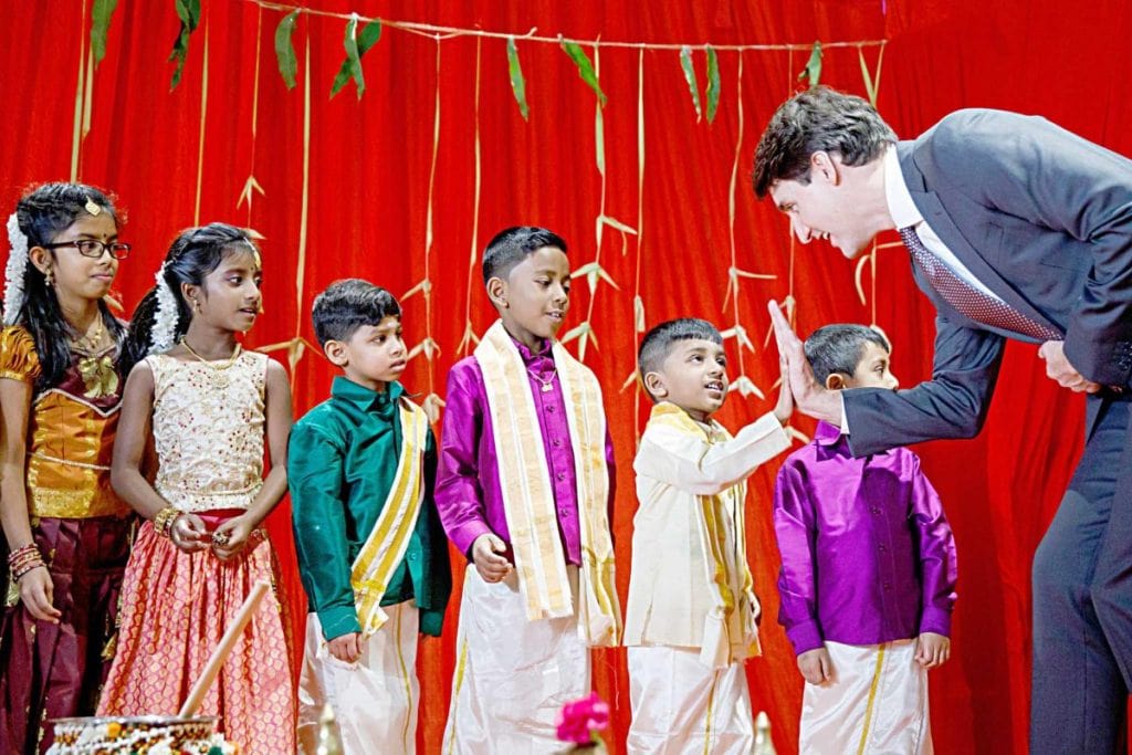 Canada for Kids: Prime minister of Canada at a Tamil Heritage Month Celebration