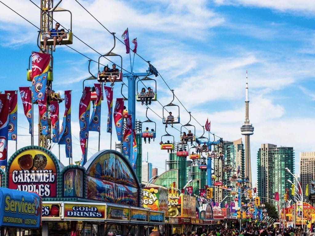Canada for Kids: CNE in the summer