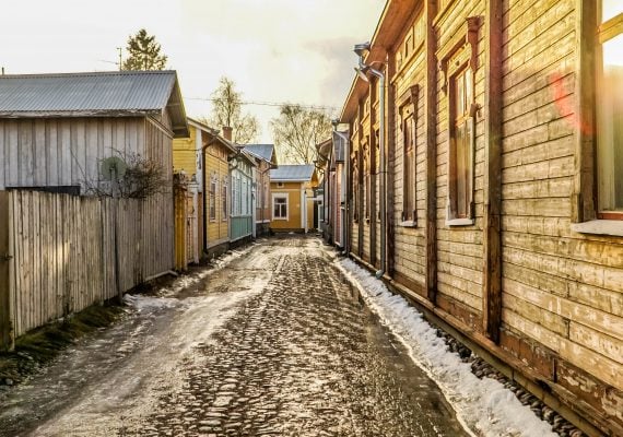 Romping Through Old Rauma in Finland Romping Through Old Rauma in Finland