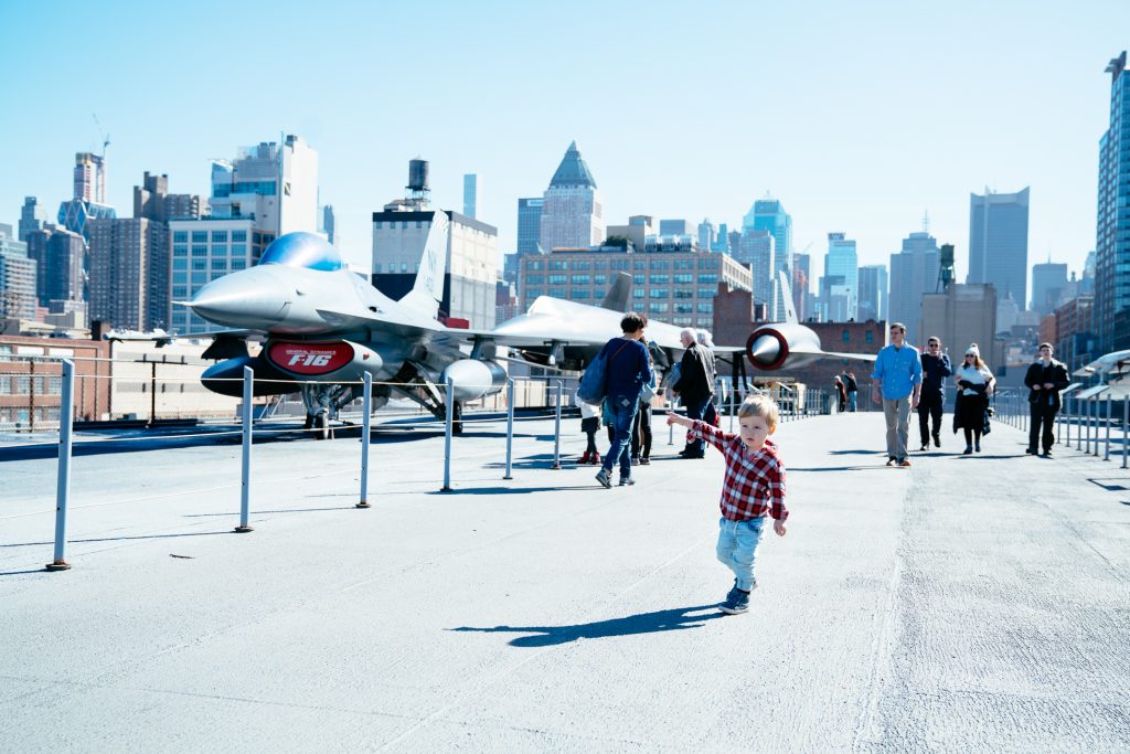 Things to do in NYC with Kids: The Intrepit