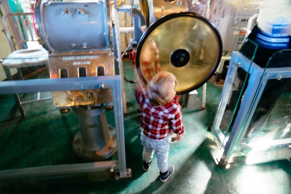 Things to do in NYC with kids: Exploring The Intrepid