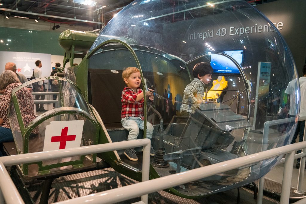 Things to do in NYC with Kids: Inside a real helicopter