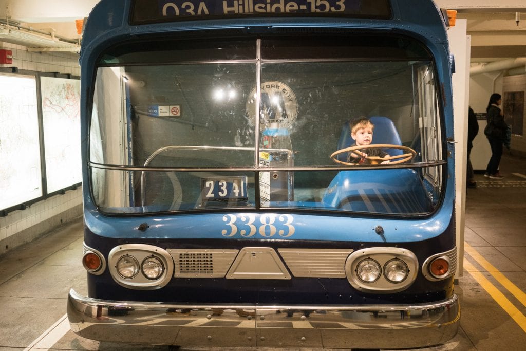 Things to do in NYC with Kids: NY Transit Museum