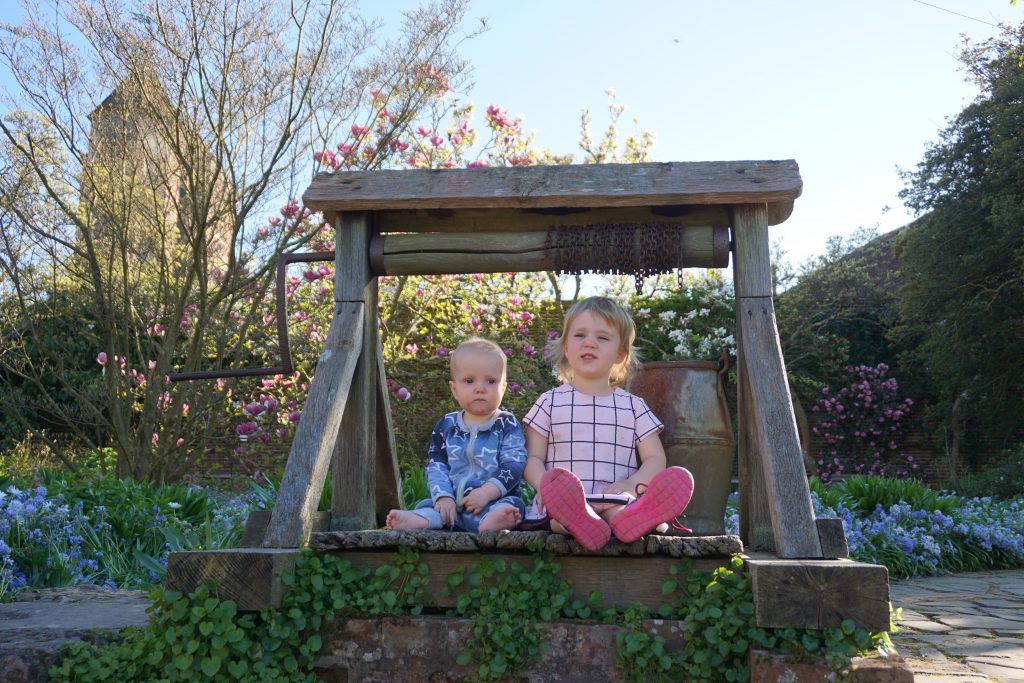 family travel kids garden