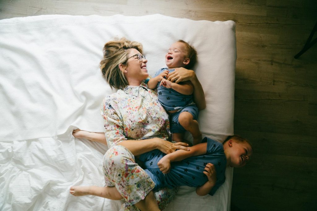 family travel kids laughter