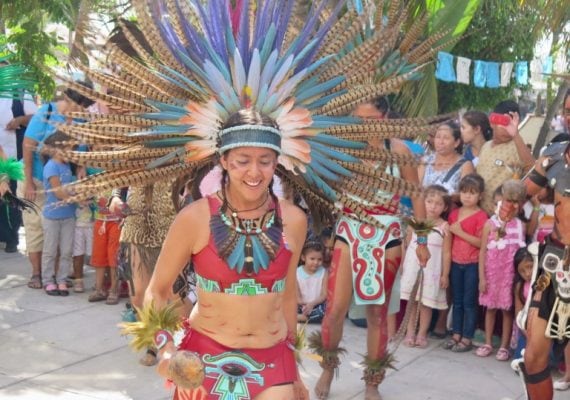 Blessing the Fleet, Mayan Dancers and a Fiesta! Blessing the Fleet, Mayan Dancers and a Fiesta!
