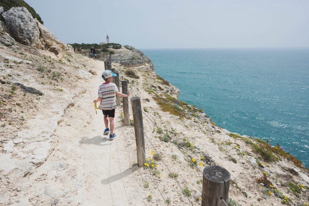 Hiking the trail Best place in algarve for families