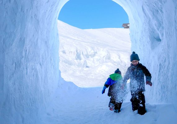 Family Fun in Switzerland: Fondue in an Igloo Family Fun in Switzerland: Fondue in an Igloo