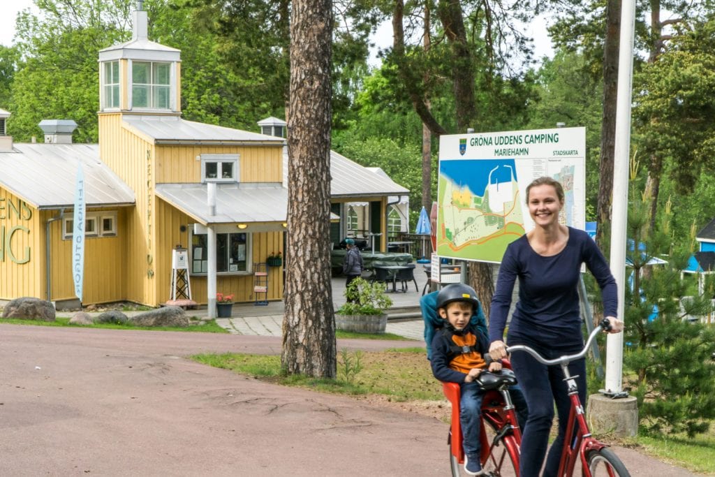What to do in Finland with Kids: Riding bikes