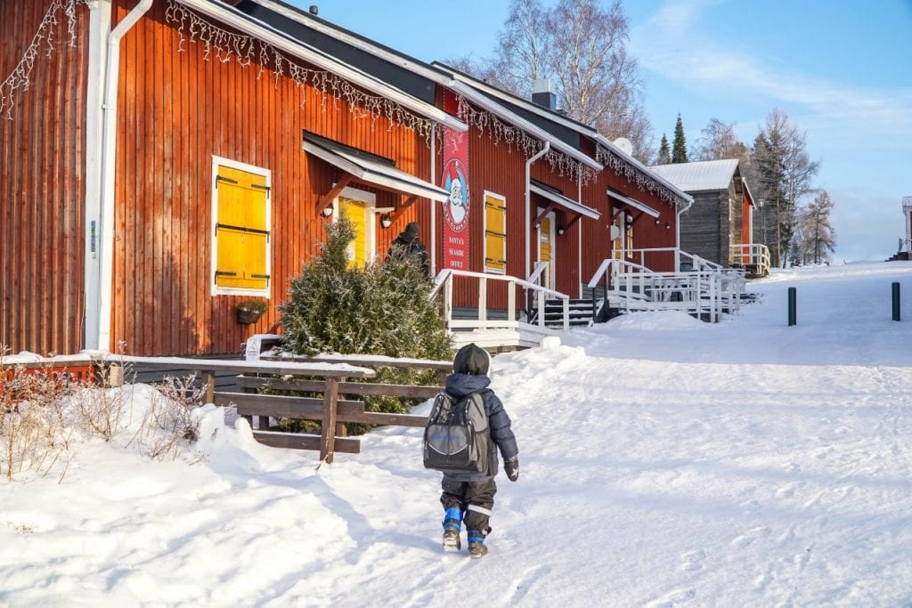 What to do in Finland with kids: Santa's Village
