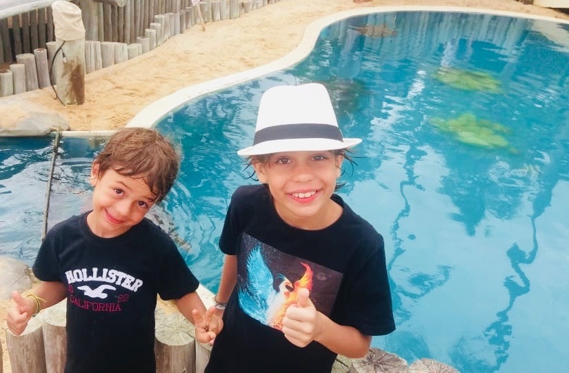 Brazil for Kids: Learning about turtles at Projeto Tamar
