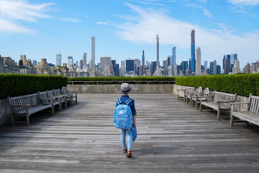 Things to do in NYC with Kids: Met Rooftop