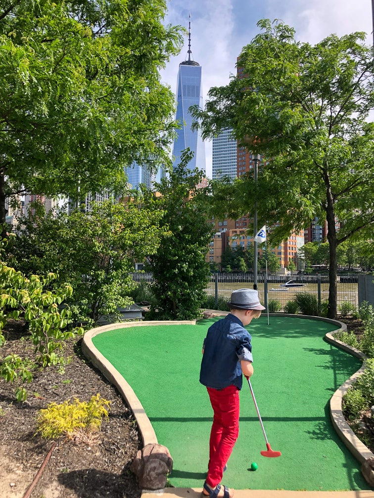 Things to do in NYC with Kids: Mini Golf