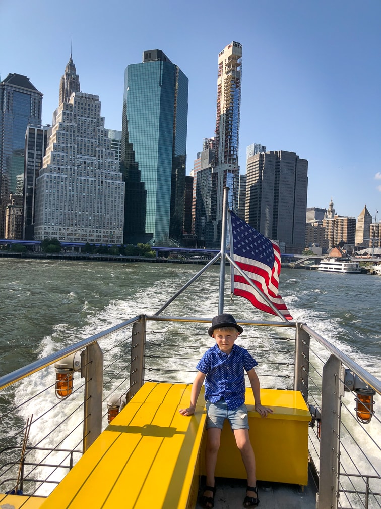 Things to do in NYC with Kids: Ferry Ride