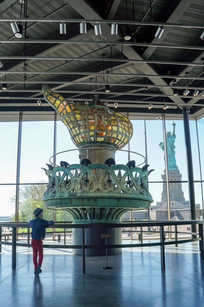 Things to do in NYC with Kids: Museum at the Statue of Liberty