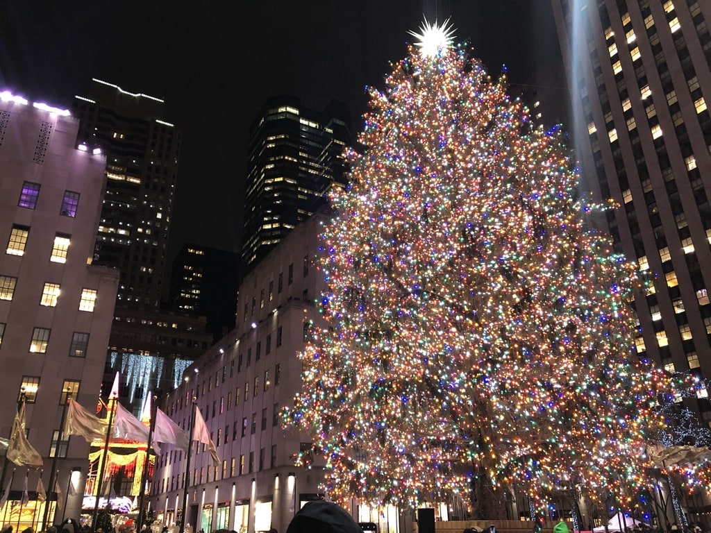 NYC for Kids_Christmas Tree at Rockefeller Center