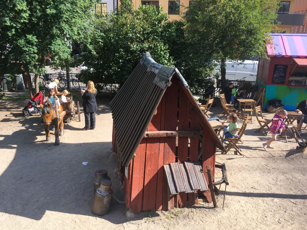 Things to do in Stockholm with kids: Brygartäppan playground