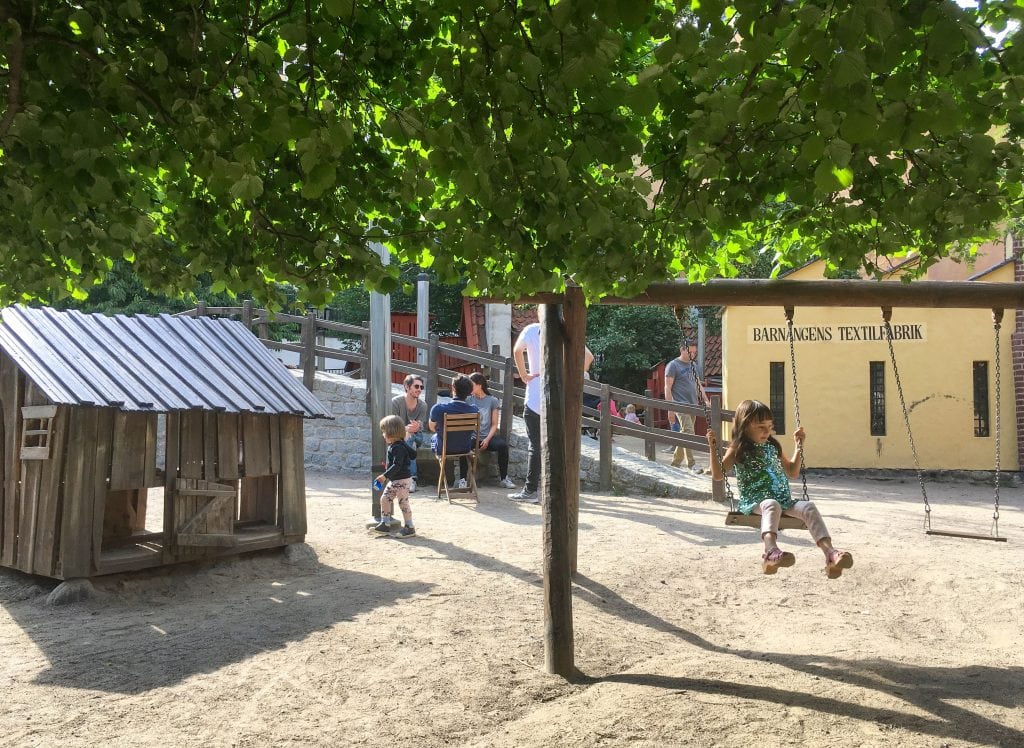 Things to do in Stockholm with kids: Brygartäppan playground