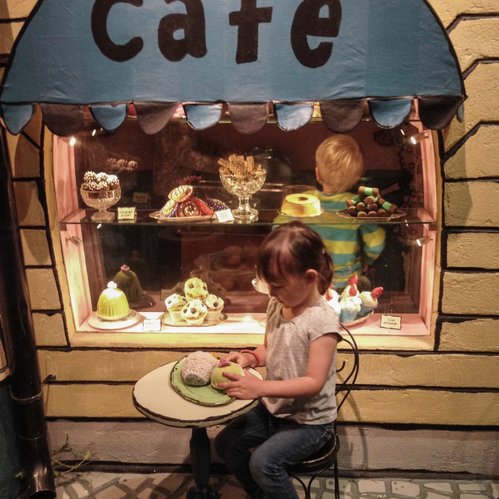 Things to do in Stockholm with kids_Girl playing at Junibacken