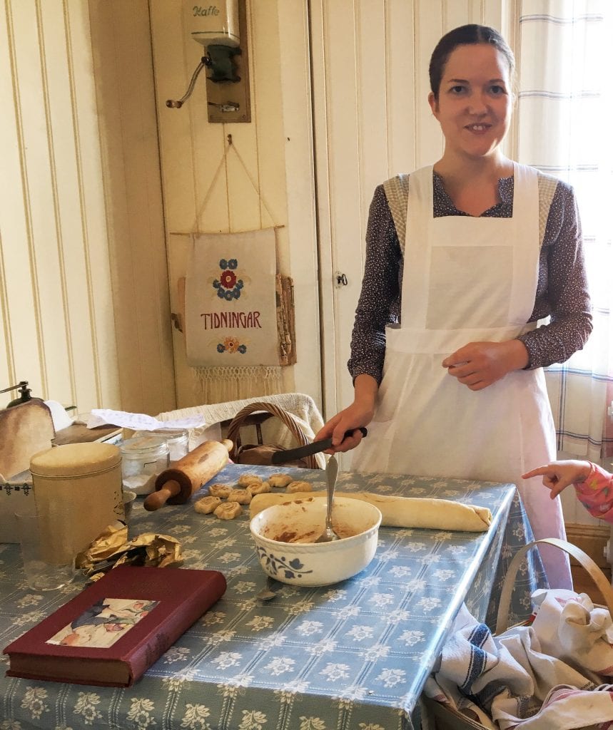 Things to do in Stockholm with kids: Skansen BakingDemo