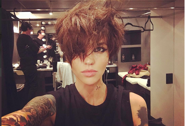 ruby rose登杂志大谈同性感情:我和女友的性生活超美满